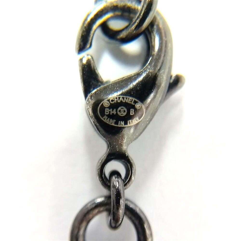 CHANEL Black Pearl Logo Necklace - Picture 5 of 5
